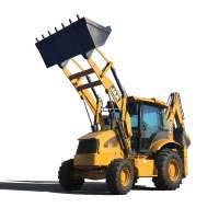 Best price loader-digger / back hoe loader / Mini Backhoe Loader hot sale