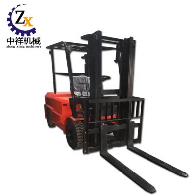 Hand operated 3 wheel mini 1 ton electric forklift