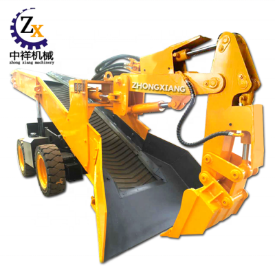 Rock coal underground coal mine tunnel crawler mining mucking loader