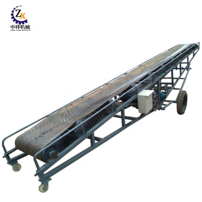 Electric motor baggage stone crusher conveyor belt