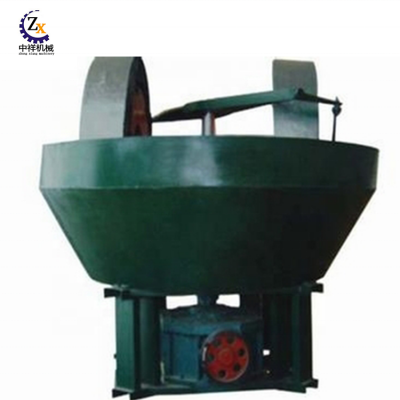 Large capacity 1200 type wet pan gold grinding mill machine