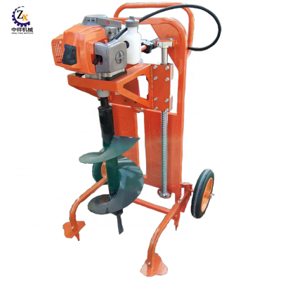 Hot sale earth auger soil mini digging machine