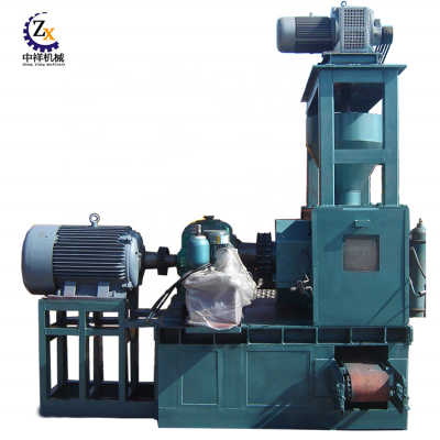 China automatic iron ore fines urea powder aluminum dross briquette machine