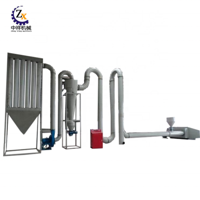 Industrial blow air flow cyclone dryer