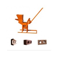 Small Brick wall building machine QMR2-40 interlock block ecological brick machine