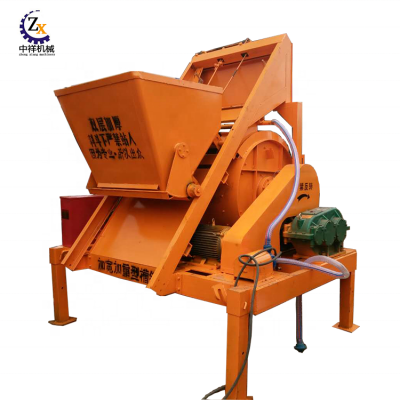 350 liter large capacity hydraulic automatic self-loading concrete mixer