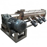 Continuous Single Shaft Plough Shear Powder Mixer